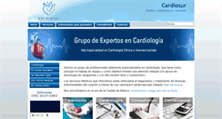 Desktop Screenshot of cardiosur.com.mx